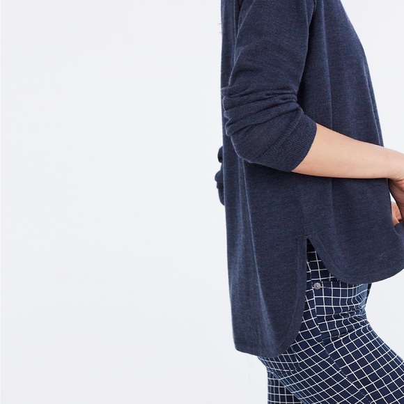 Madewell Mockneck Boxy Pullover Sweater Size M - Picture 7 of 7